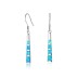 Vintage Blue Opal Dangle Earring 50100023