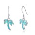 Opal Palm Tree Dangle Earring 50100027