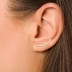 Sterling Silver Zirconia Line Ear Climber 50200010