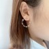 Silver Star Ear Hugger Earring 50400002