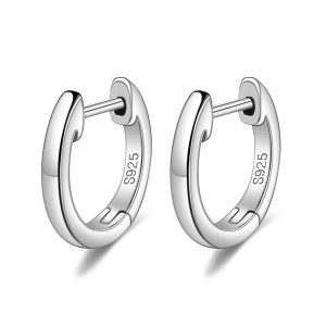 12mm Square Tube Hoop Earring 60200001