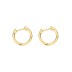 13mm Square Tube Hoop Earring 60200001