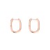 Rectangle Tube Hoop Earring 60200002