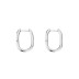 Rectangle Tube Hoop Earring 60200002