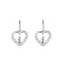 Silver Love Heart Huggie Earring 60200013