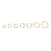 1pcs 6/7/8/9/10/12mm 925 Sterling Silver Tiny Twisted Hoop Earring 60200035