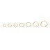 1pcs 6/7/8/9/10/12mm 925 Sterling Silver Tiny Twisted Hoop Earring 60200035