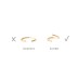 1pcs 6/7/8/9/10/12mm 925 Sterling Silver Tiny Twisted Hoop Earring 60200035