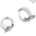 Vintage Snake Zirconia Hoop Earrings 60200062