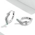 Vintage Snake Zirconia Hoop Earrings 60200062