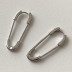 Safe Pin Huggie Hoop Earrings 60200091