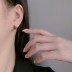 Vintage Crown Zirconia Heart Hoop Earrings 60200106