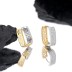Sparkle Zirconia Hollow Flowers Hoop Earrings 60200109
