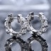 Diamond Level CZ Huggie Hoop Earrings 60200111