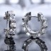 Diamond Level CZ Huggie Hoop Earrings 60200111