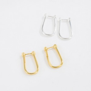 French U Shape Hoop Earring 60200120