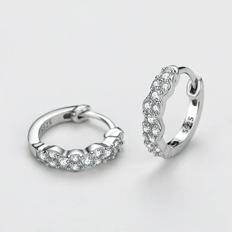 Sparkle 5A Zirconia Hoop Earring 60200132 - image2