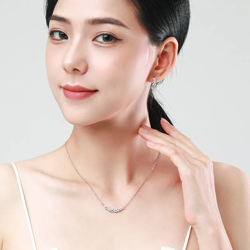 Irregular Zirconia Hoop Earring 60200150 - image1