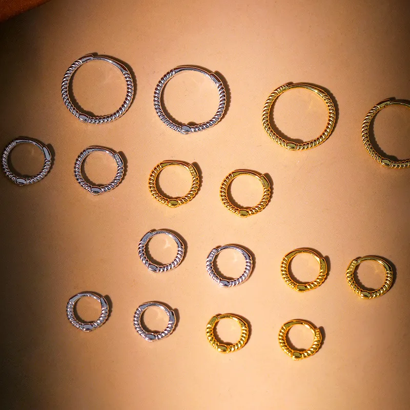 Classic Minimalism Hoop Earrings 60200197 - image1