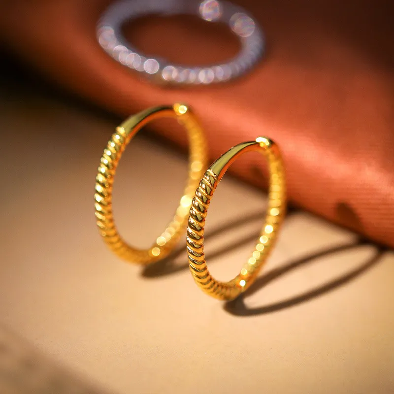 Classic Minimalism Hoop Earrings 60200197 - image4