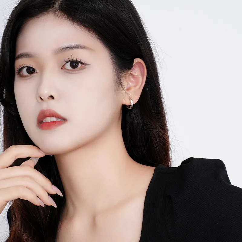 Vintage Minimalism Hoop Earrings 60200209 - image2