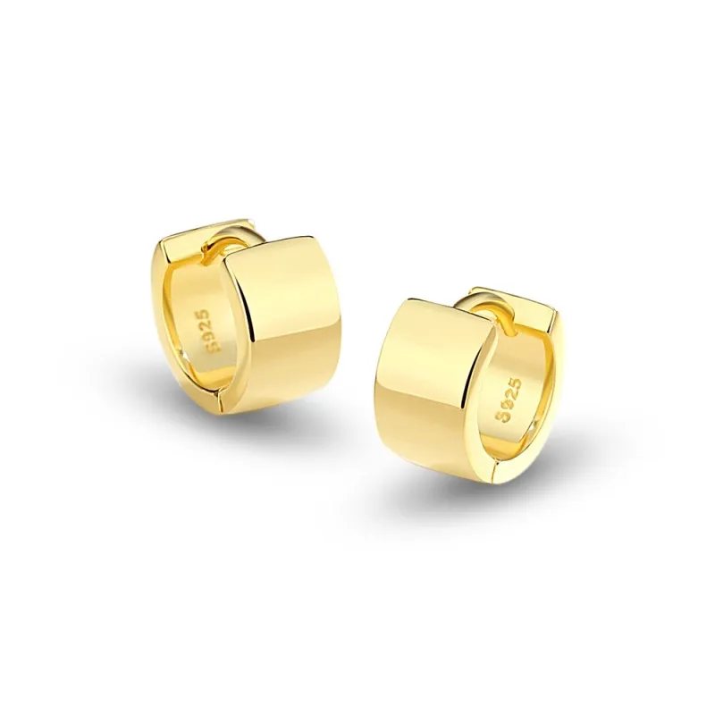 925 Sterling Silver Polished Hoop Earring 60200252