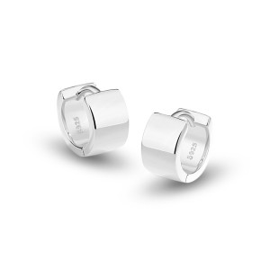 925 Sterling Silver Polished Hoop Earring 60200252