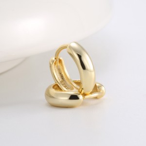925 Sterling Silver Minimalist Hoop Earring 60200278