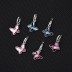 Austrian Crystals Butterfly Cubic Zirconia Hoop Earring 60300003