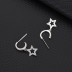 Silver Star Hoop Earring 60300030