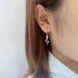 Silver Snail Hoop Earring 60300031