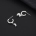 Silver Moon Hoop Earring 60300033