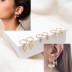 Evil Eyes Sterling Silver Hoop Earring 60300048