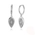 Evil Eyes Sterling Silver Hoop Earring 60300048