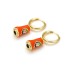 Kids 925 Silver Fanta Drink Hoop Earrings 60300067