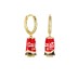 Kids 925 Silver Coca Cola Hoop Earrings 60300068