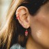 Kids 925 Silver Coca Cola Hoop Earrings 60300068