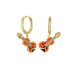 Kids 925 Silver Guita Hoop Earrings 60300070