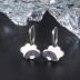 Zirconia Cloud Charm Hoop Earrings 60300089
