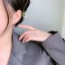 Vintage Zirconia Cross Heart Crown Hoop Earrings 60300094