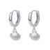 Lovely Metal Shells Charm Hoop Earrings 60300140