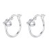 Knotted French Lock Earrings 60400002