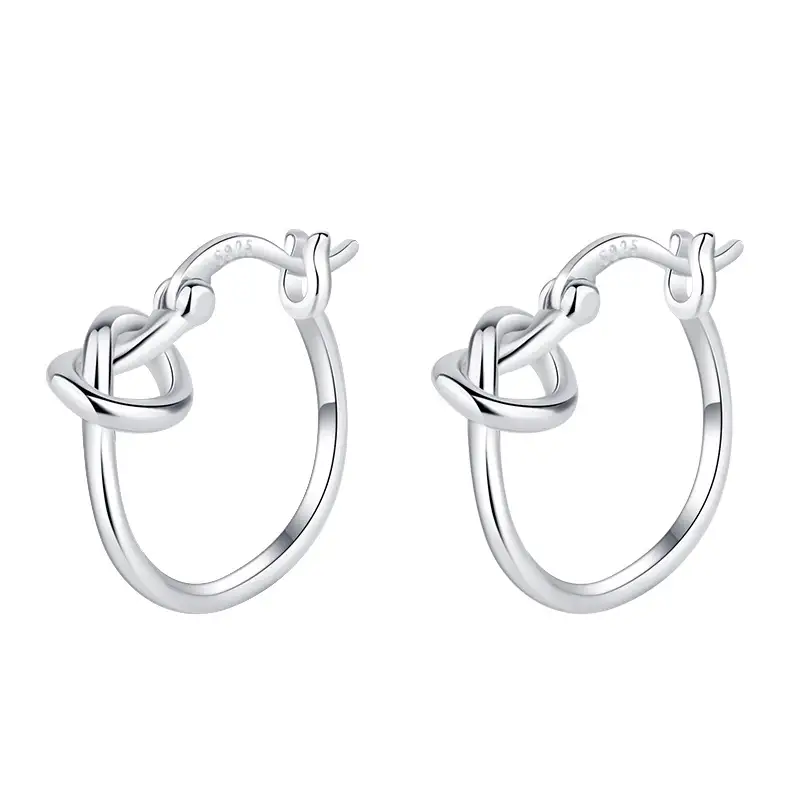 Knotted French Lock Earrings 60400002