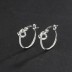 Knotted French Lock Earrings 60400002