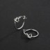 Knotted French Lock Earrings 60400002