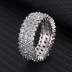 Waterdrop Cubic Zirconia Band Ring 70100001