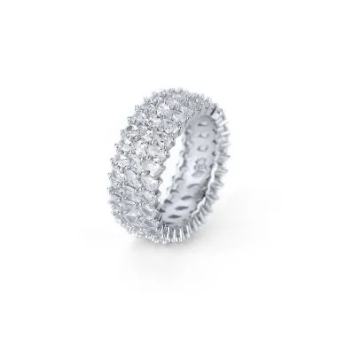 Waterdrop Cubic Zirconia Band Ring 70100001