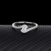 Silver Cubic Zirconia Band Ring 70100011