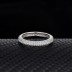 Silver Cubic Zirconia Band Ring 70100018