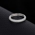 Silver Cubic Zirconia Band Ring 70100018